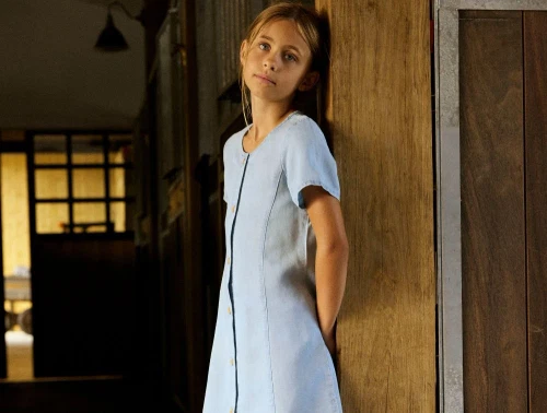 Name It cowboykjole lys blå denim